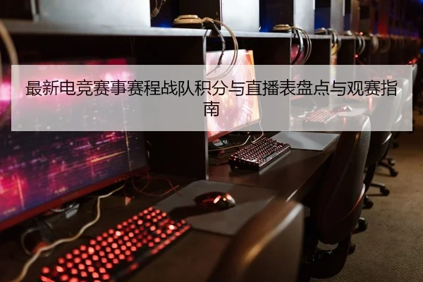 最新电竞赛事赛程战队积分与直播表盘点与观赛指南